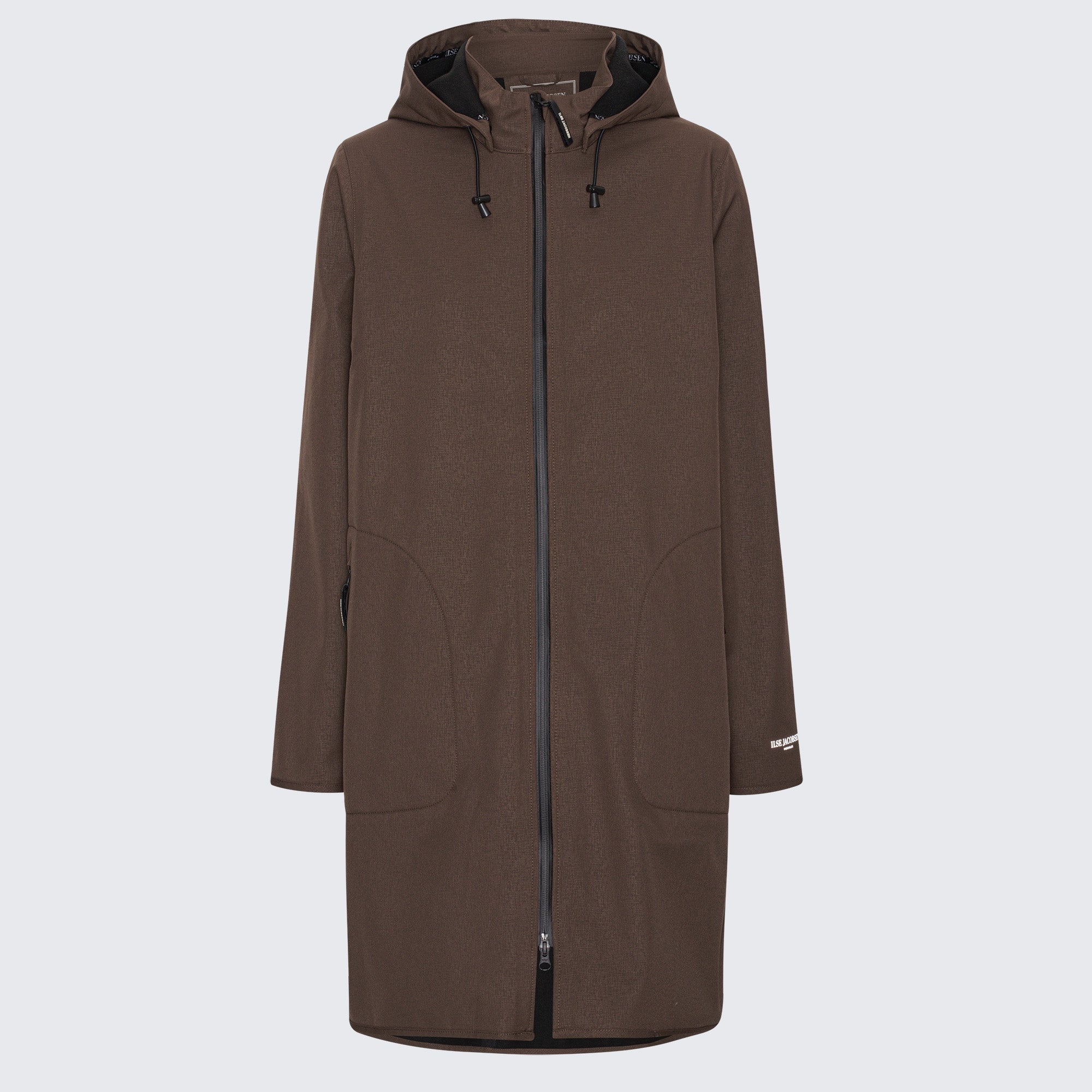 Softshell regenjas RAIN128 | Chocolate Brown | Raincoat | Ilse Jacobsen