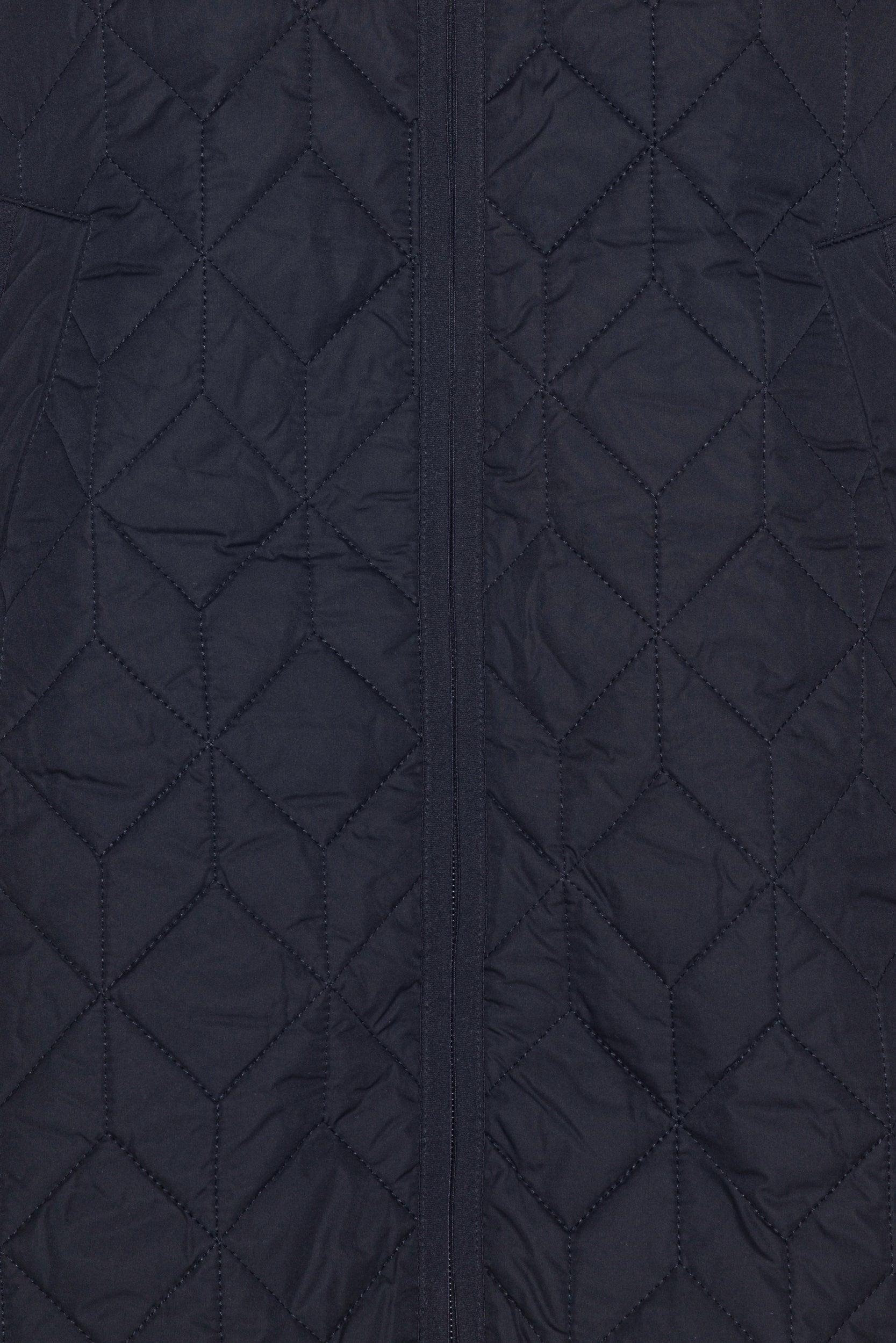Gewatteerde jas ART06 | Dark Indigo | Coat | Ilse Jacobsen