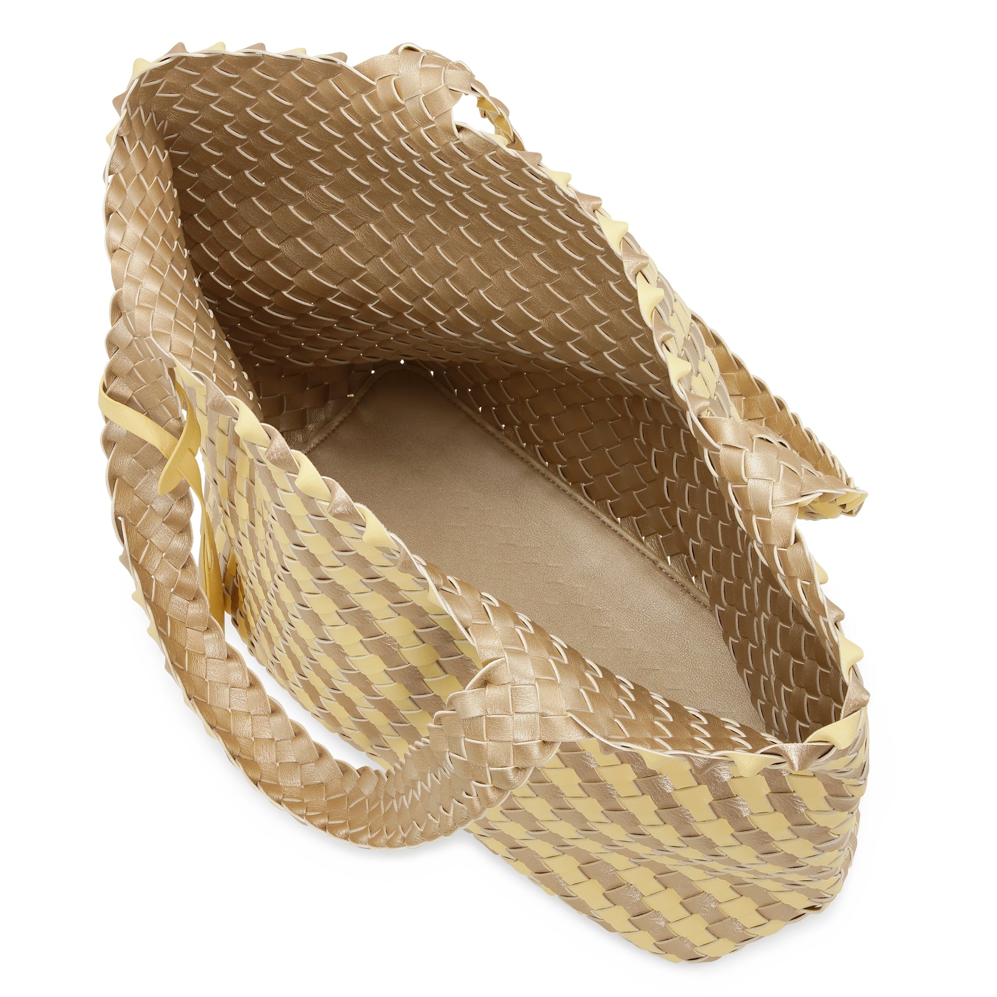 Reversible Tote bag BAG06C | Double Cream Platin | Bag | Ilse Jacobsen