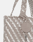 Reversible Tote Bag BAG06C - 149780 Atmosphere Platin | Atmosphere Platin | Bag | Ilse Jacobsen