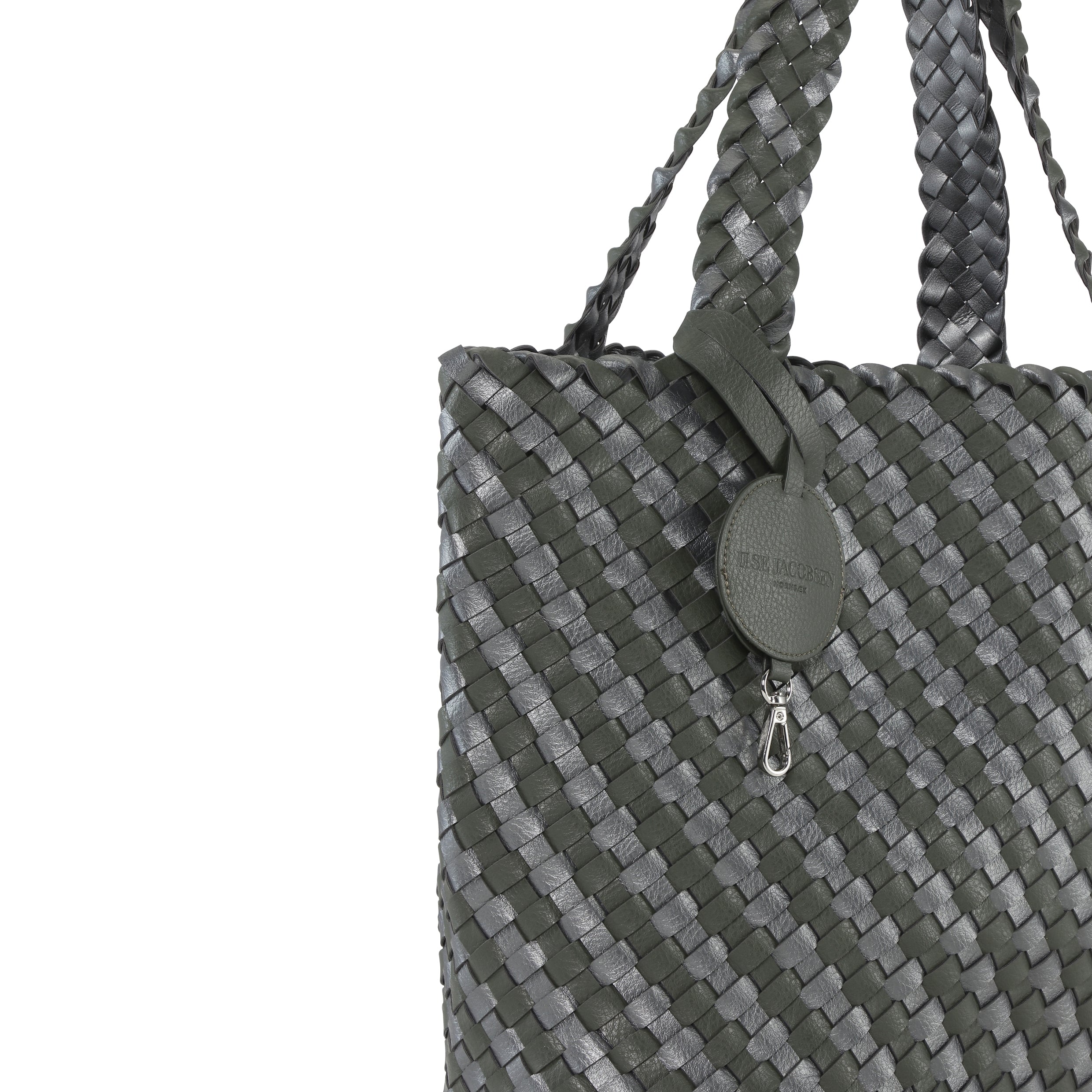 Reversible Tote bag BAG06C | Army Metal | Bag | Ilse Jacobsen