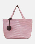 Reversible Tote Bag BAG06D | Ebony Rosy Pink | Bag | Ilse Jacobsen