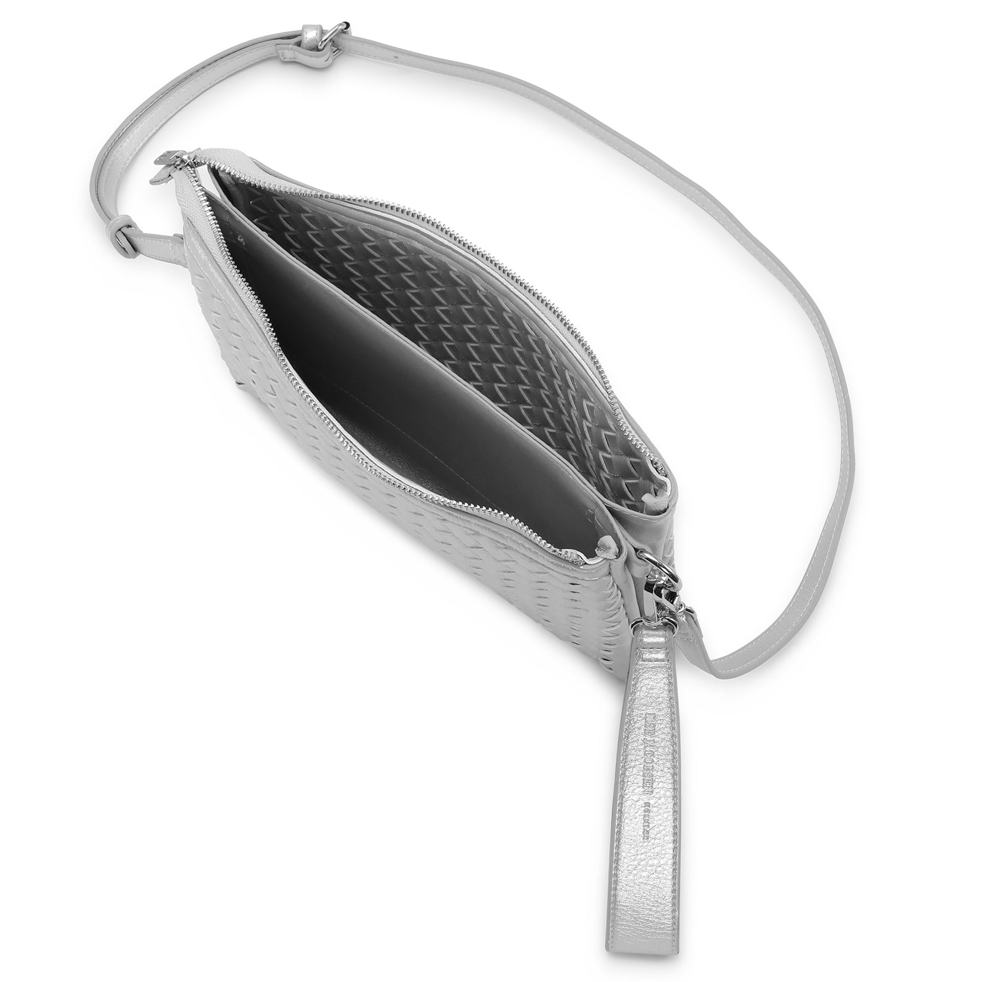 Crossbody Tas BAG08CB | Silver | Bag | Ilse Jacobsen