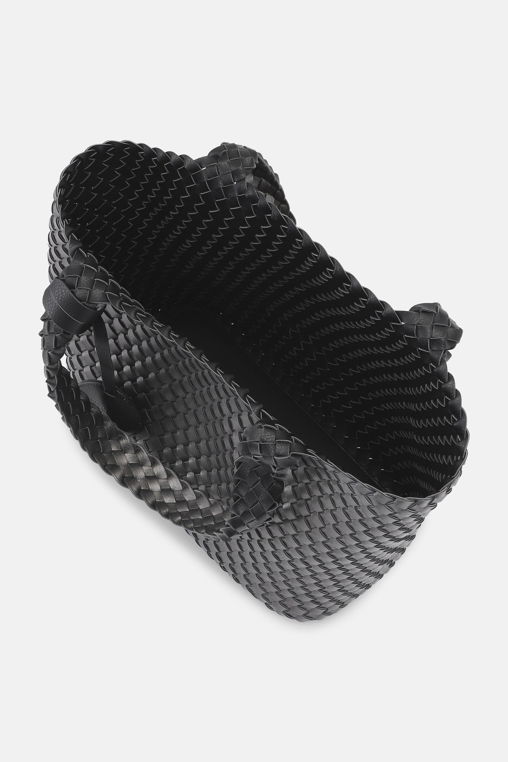 Reversible Tote bag BAG08 M | Black metal | Bag | Ilse Jacobsen