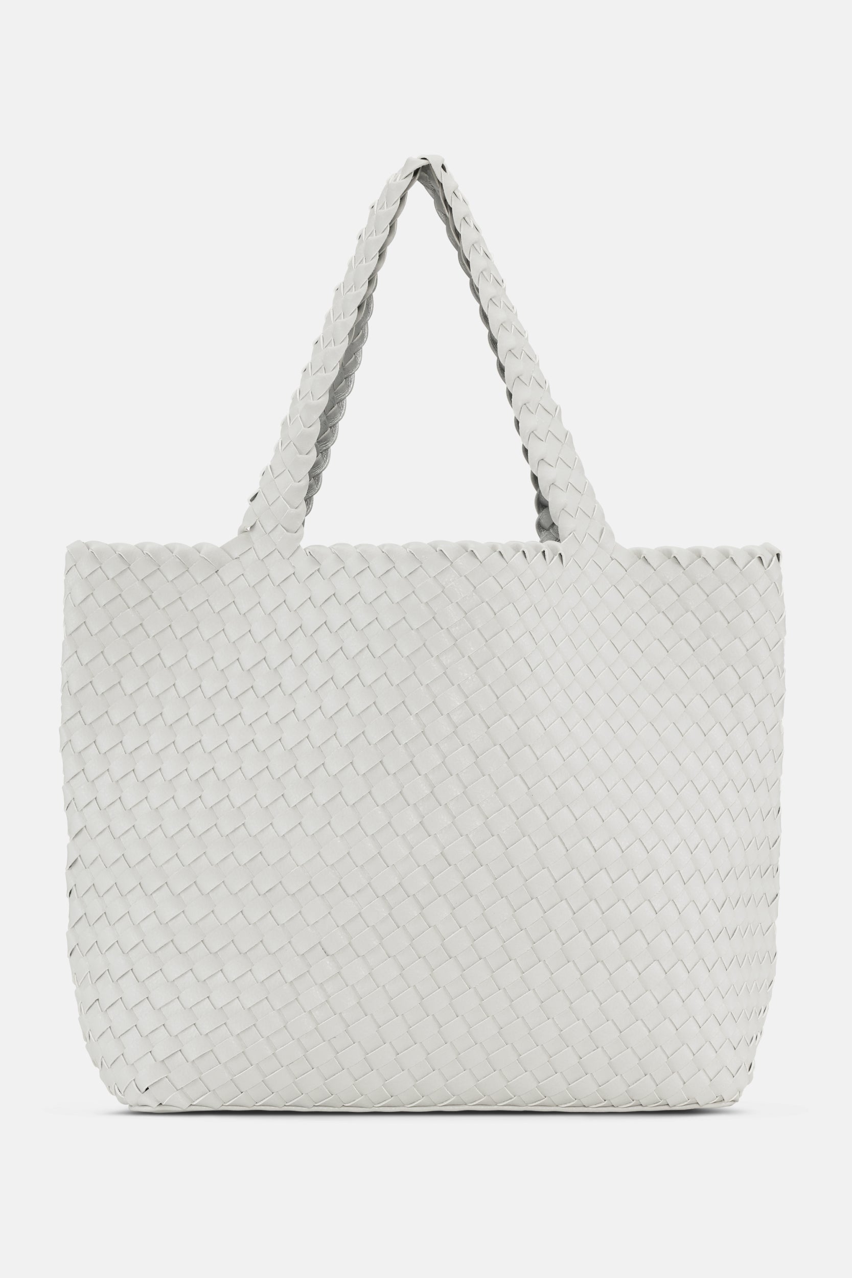 Reversible Tote bag BAG08 M | Moonstruck Silver | Bag | Ilse Jacobsen