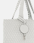 Reversible Tote bag BAG08 M - 030710 Moonstruck Silver | Moonstruck Silver | Bag | Ilse Jacobsen