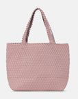 Reversible Tote bag BAG08 M - 378924 Adobe Rose Lotus | Adobe Rose Lotus | Bag | Ilse Jacobsen