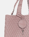Reversible Tote bag BAG08 M - 378924 Adobe Rose Lotus | Adobe Rose Lotus | Bag | Ilse Jacobsen