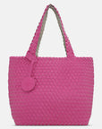 Reversible Tote Bag BAG08 M - 399151 Azalea Pink Sand | Azalea Pink Sand | Bag | Ilse Jacobsen