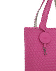 Reversible Tote Bag BAG08 M - 399151 Azalea Pink Sand | Azalea Pink Sand | Bag | Ilse Jacobsen