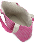 Reversible Tote Bag BAG08 M - 399151 Azalea Pink Sand | Azalea Pink Sand | Bag | Ilse Jacobsen