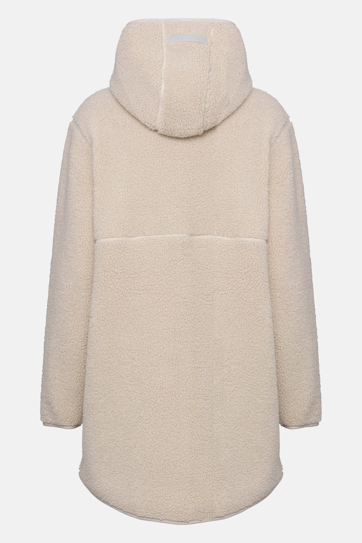 Teddy fleecejack met capuchon BONDEDPILE04 | Kit | Jacket | Ilse Jacobsen
