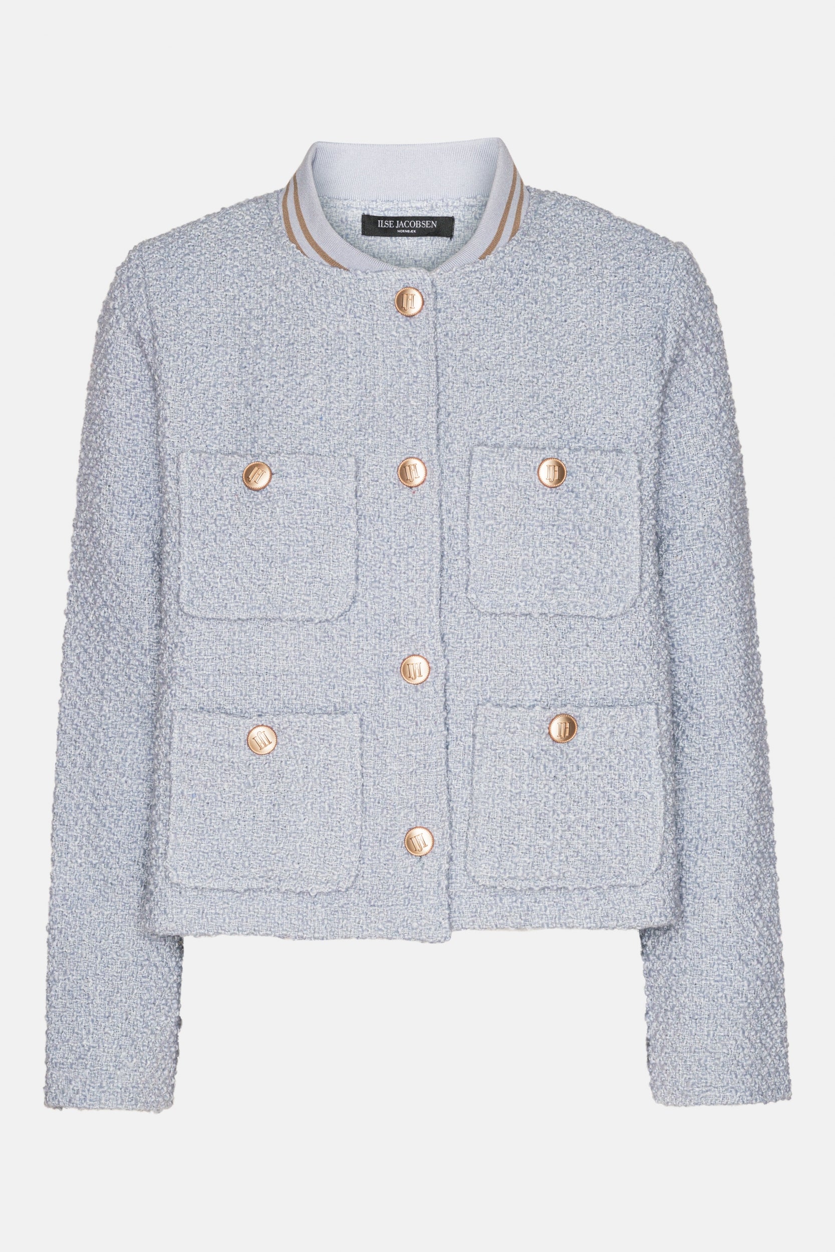 Kort Bouclé Jack BOUCLA01 | Heather | Jacket | Ilse Jacobsen