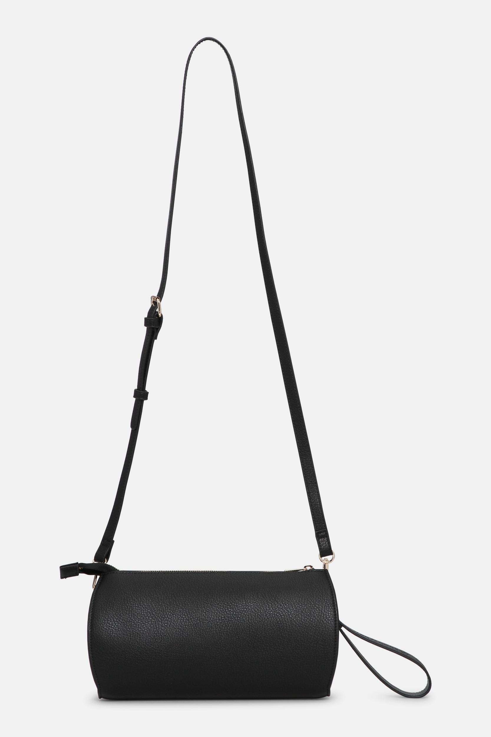 Gevlochten Clutch BRAID04 | Black Black | Bag | Ilse Jacobsen