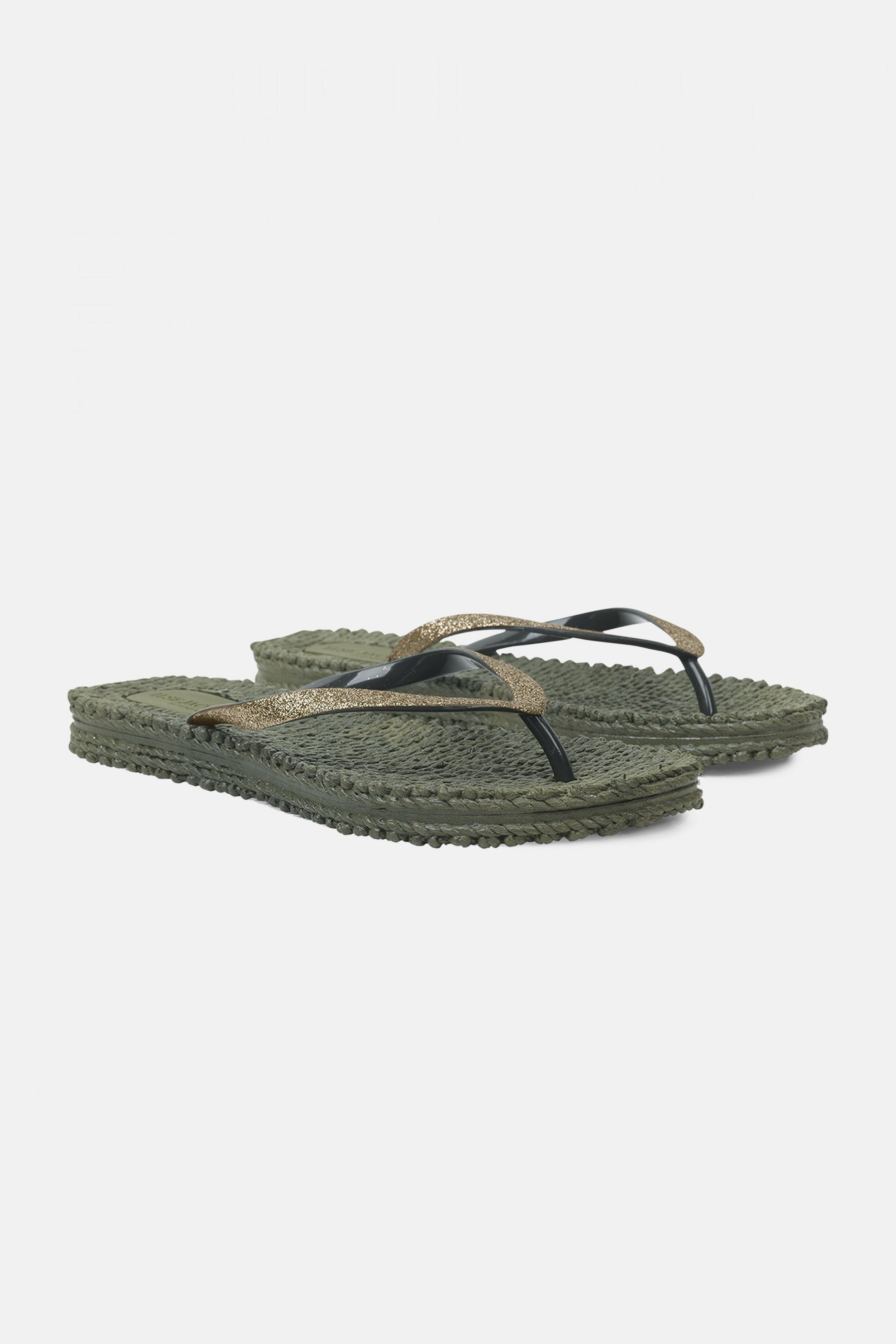Slippers met glitter CHEERFUL01 | Army | Flip Flop | Ilse Jacobsen