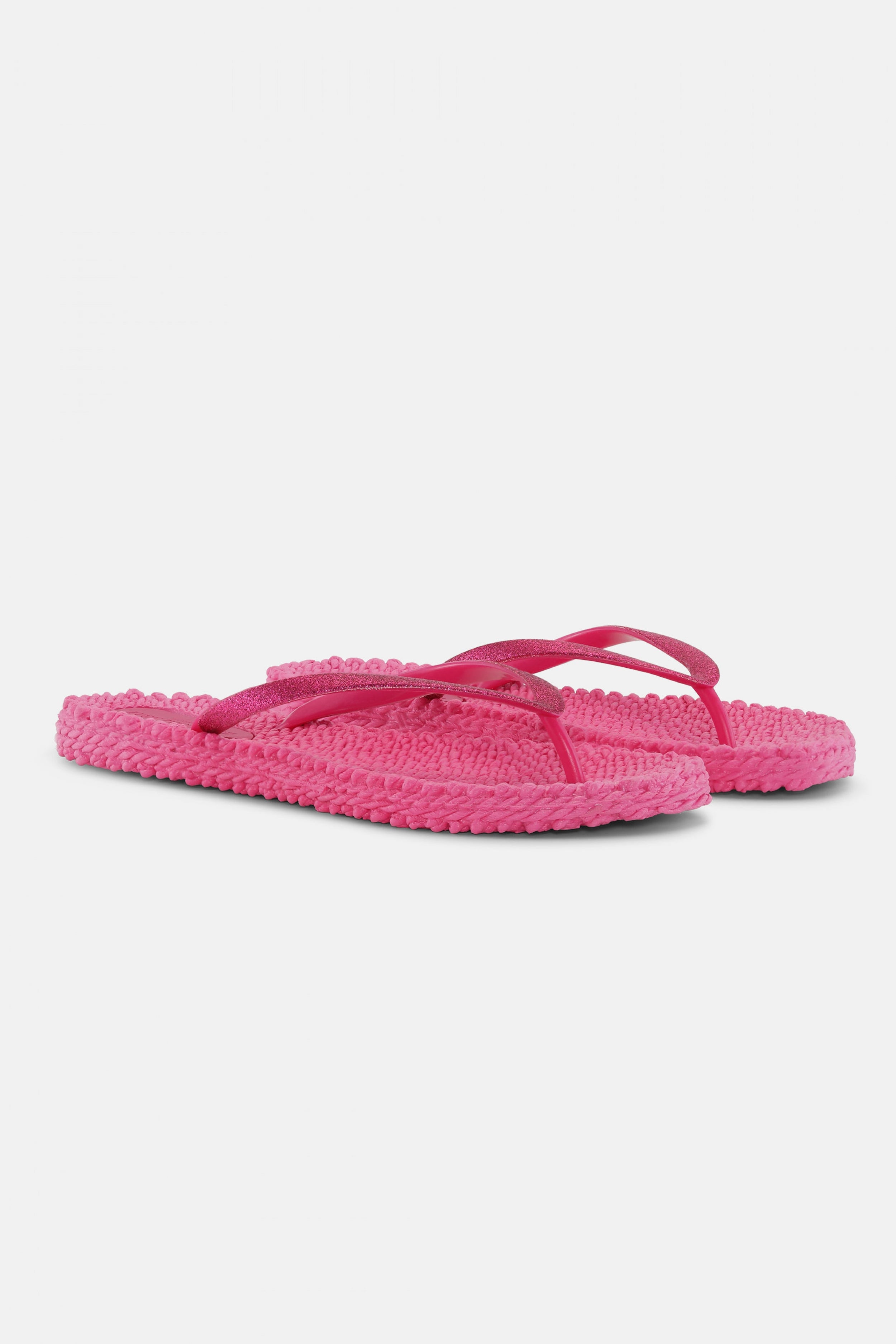 Slippers met glitter CHEERFUL01 | Magenta | Flip Flop | Ilse Jacobsen