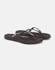 Slippers met leopardprint CHEERFUL01P - 263 Brown Panthera Print | Brown Panthera Print | Flip Flop | Ilse Jacobsen