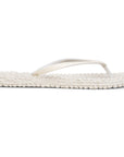 Slippers met glitter CHEERFUL01 - 12 Creme | Creme | Flip Flop | Ilse Jacobsen