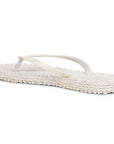 Slippers met glitter CHEERFUL01 - 12 Creme | Creme | Flip Flop | Ilse Jacobsen