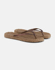 Slippers met glitter CHEERFUL01 - Mocca | Mocca | Flip Flop | Ilse Jacobsen