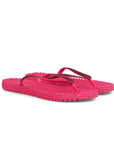 Slippers met glitter CHEERFUL01 - 317 Warm Pink | Warm Pink | Flip Flop | Ilse Jacobsen