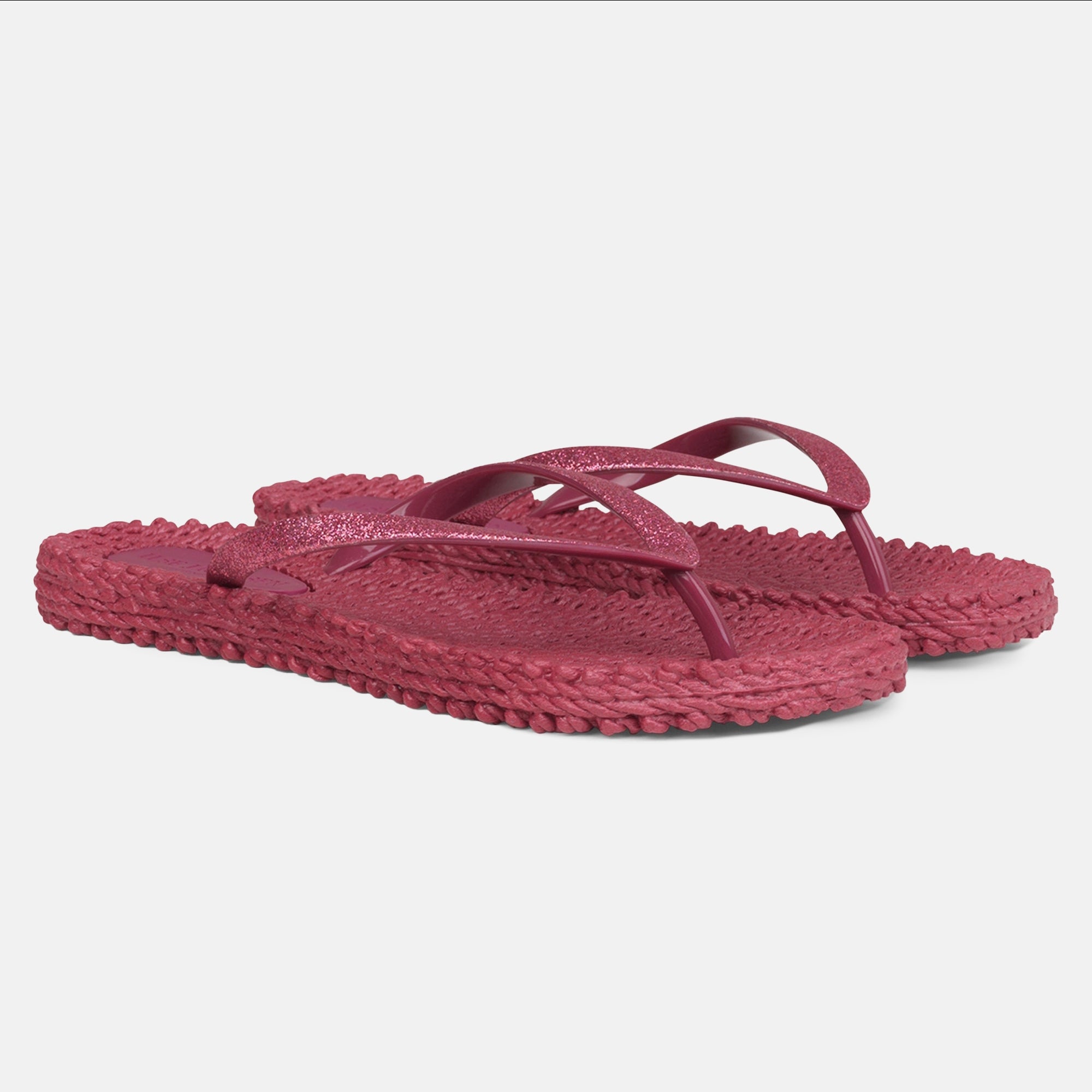 Slippers met glitter CHEERFUL01 | Wine | Flip Flop | Ilse Jacobsen
