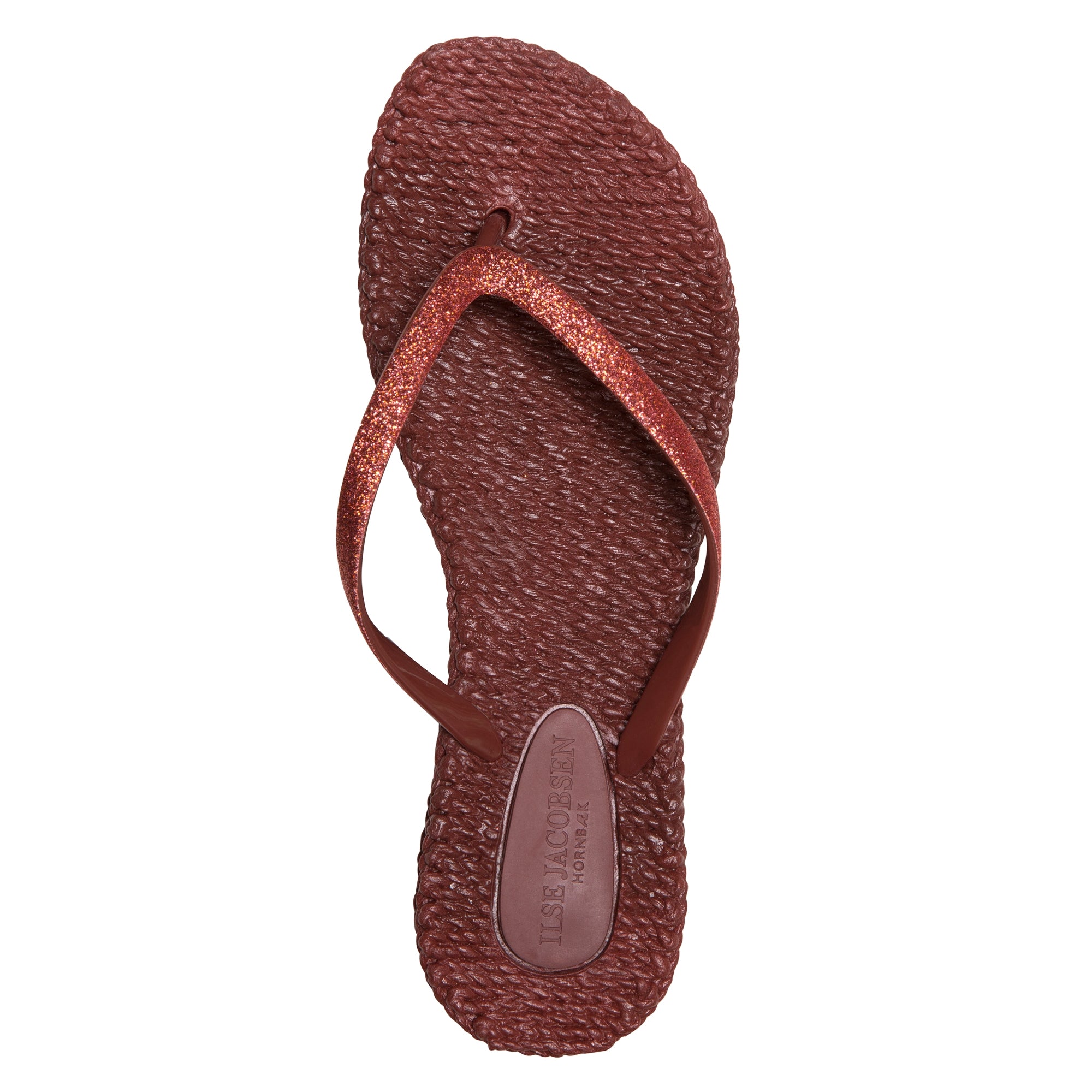 Slippers met glitter CHEERFUL01 | Wine | Flip Flop | Ilse Jacobsen