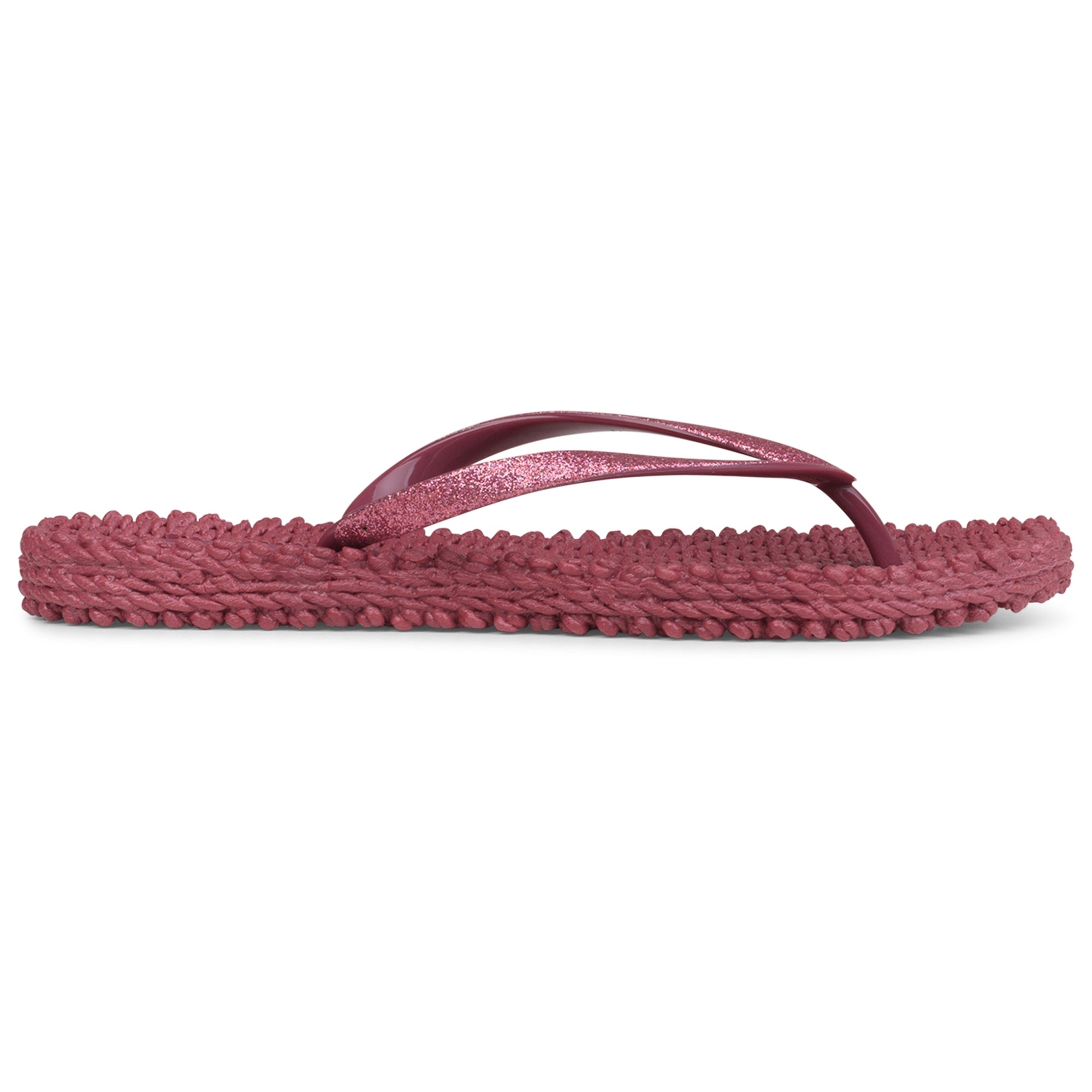 Slippers met glitter CHEERFUL01 | Wine | Flip Flop | Ilse Jacobsen