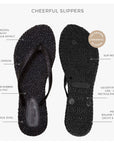 Slippers met glitter CHEERFUL01 - 330 Rubino | Rubino | Flip Flop | Ilse Jacobsen