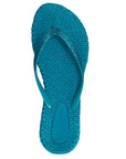 Slippers met glitter CHEERFUL01 - 490 Viridian Green | Viridian Green | Flip Flop | Ilse Jacobsen
