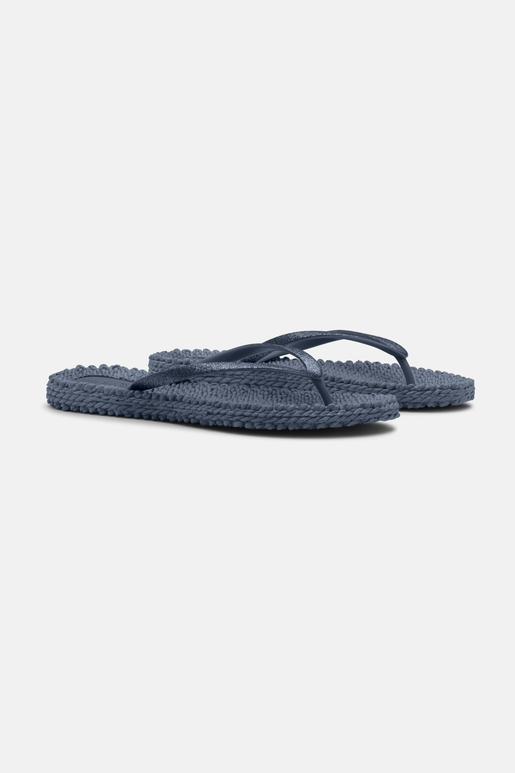 Slippers met subtiele glitter CHEERFUL01 | Indigo | Flip Flop | Ilse Jacobsen