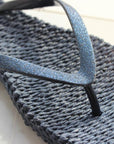 Slippers met glitter CHEERFUL01 - 620 Indigo | Indigo | Flip Flop | Ilse Jacobsen