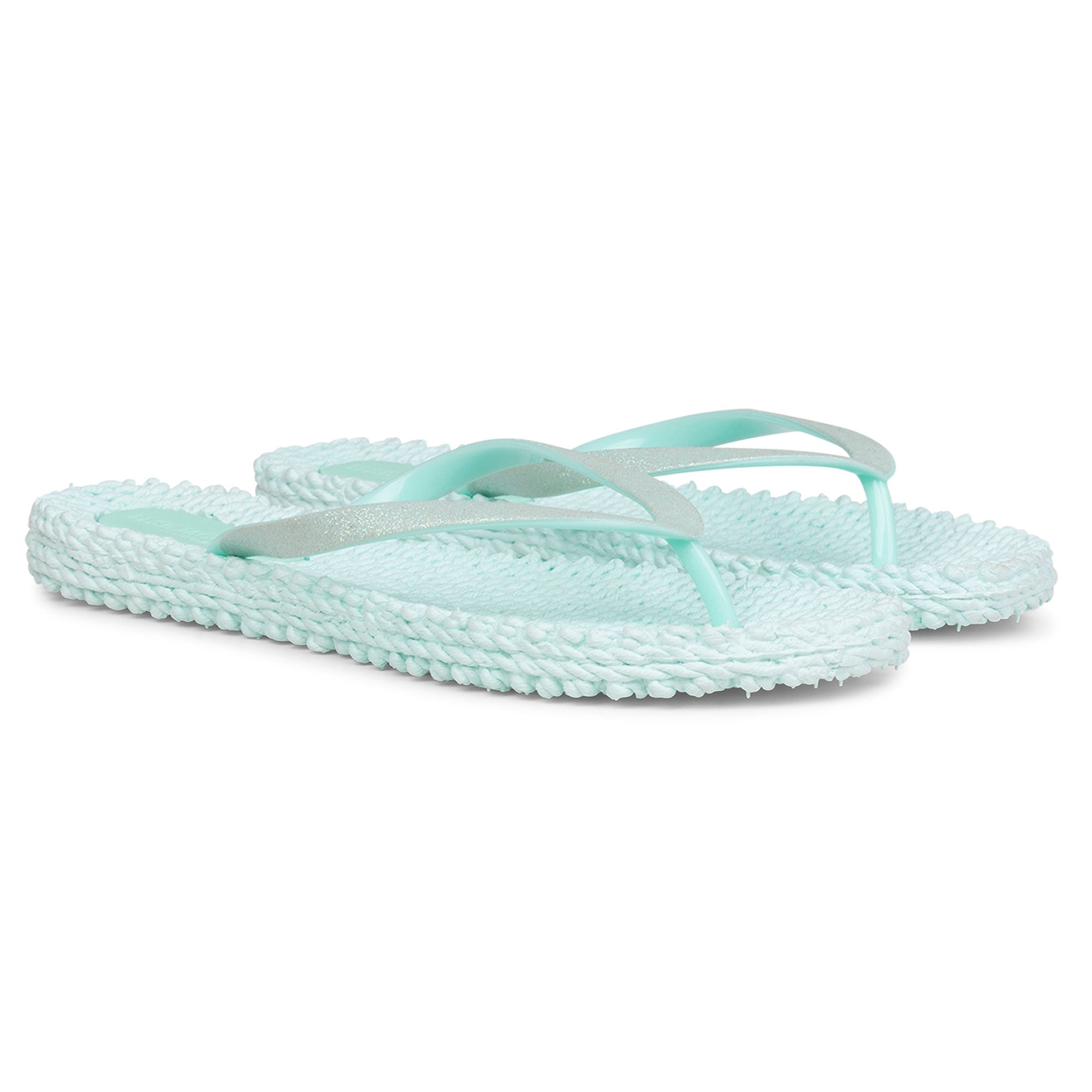 Slippers met glitter CHEERFUL01 | Jade Mint | Flip Flop | Ilse Jacobsen