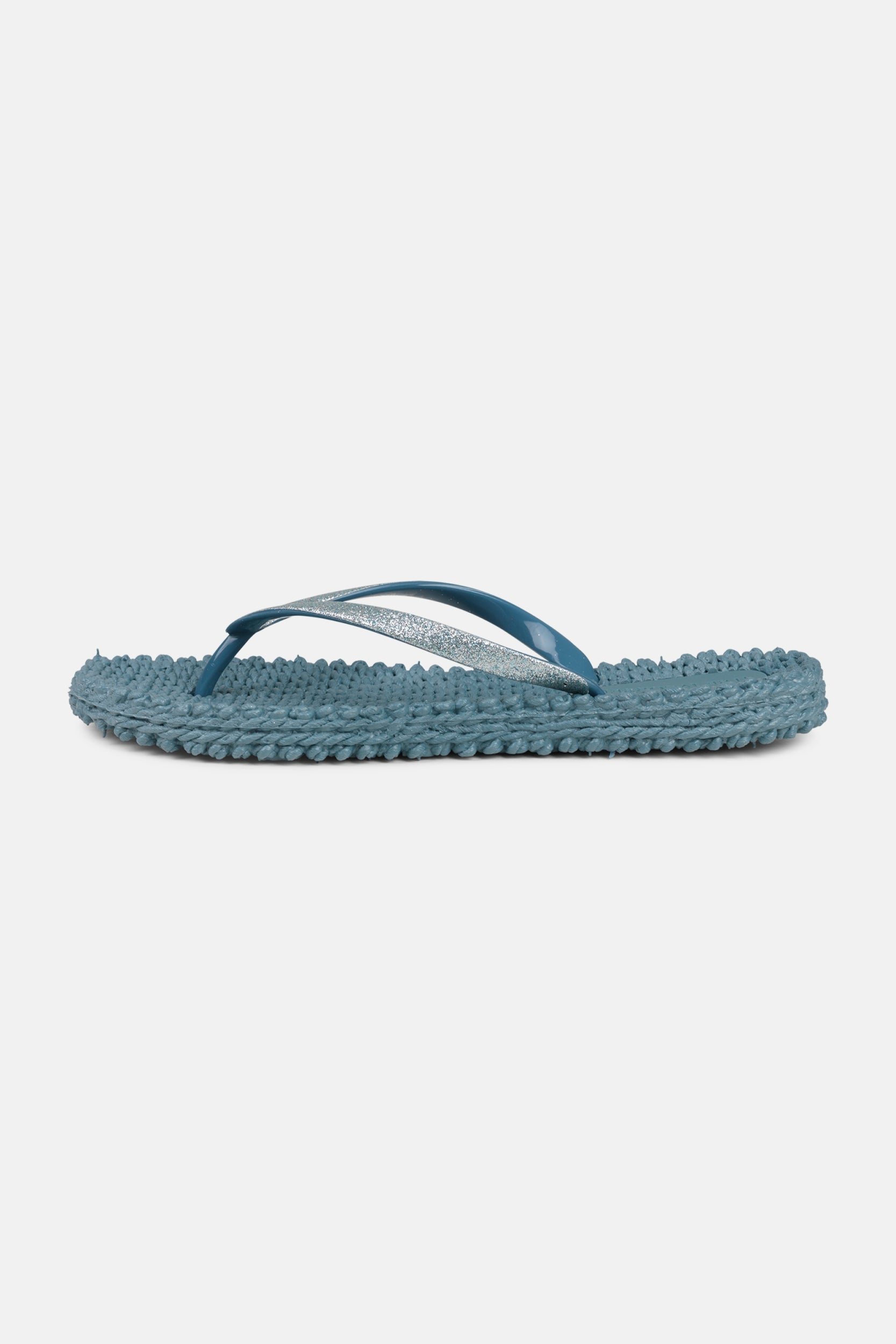 Slippers met subtiele glitter CHEERFUL01 | Lichen Blue | Flip Flop | Ilse Jacobsen