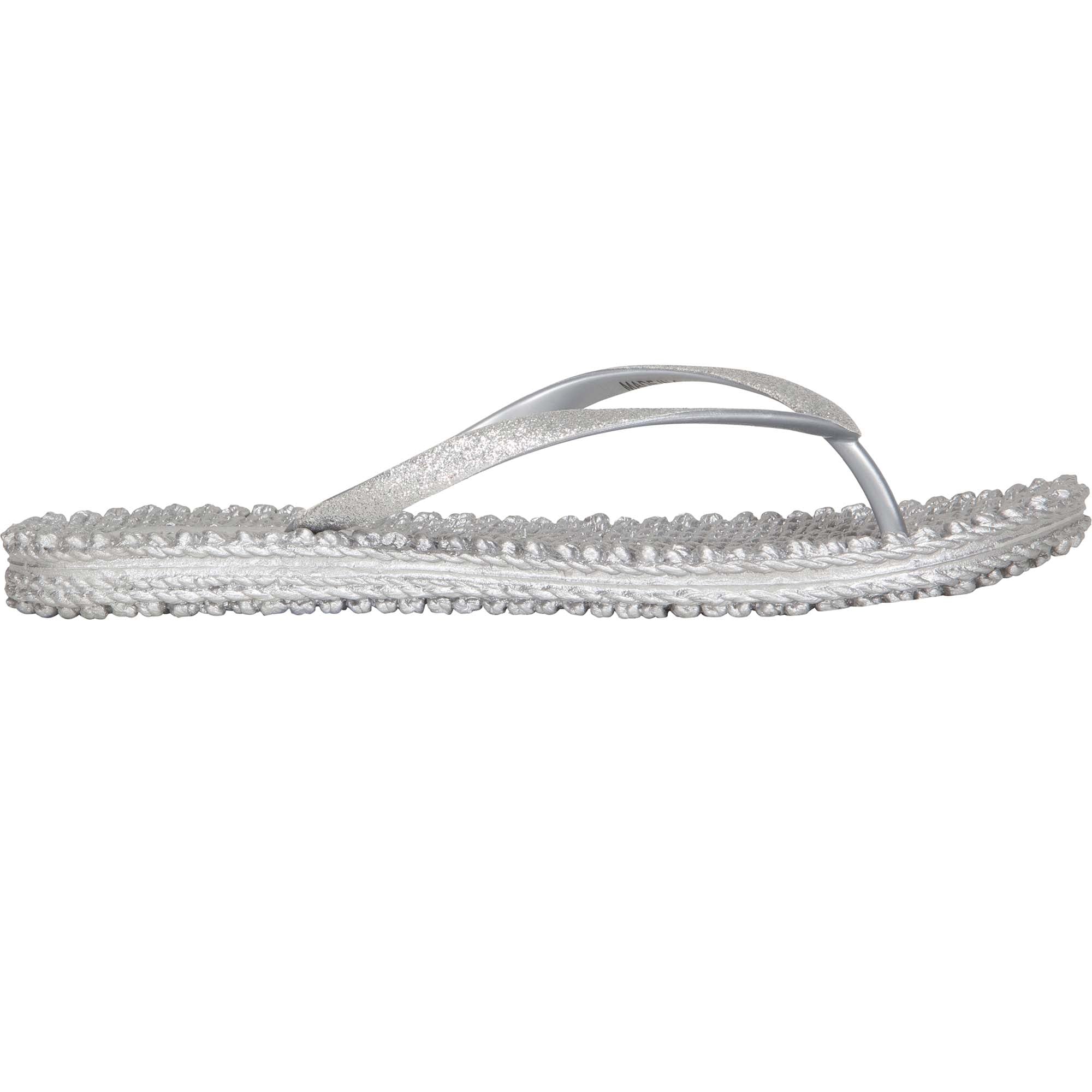 Slipper met glitter CHEERFUL01 | Silver | Flip Flop | Ilse Jacobsen