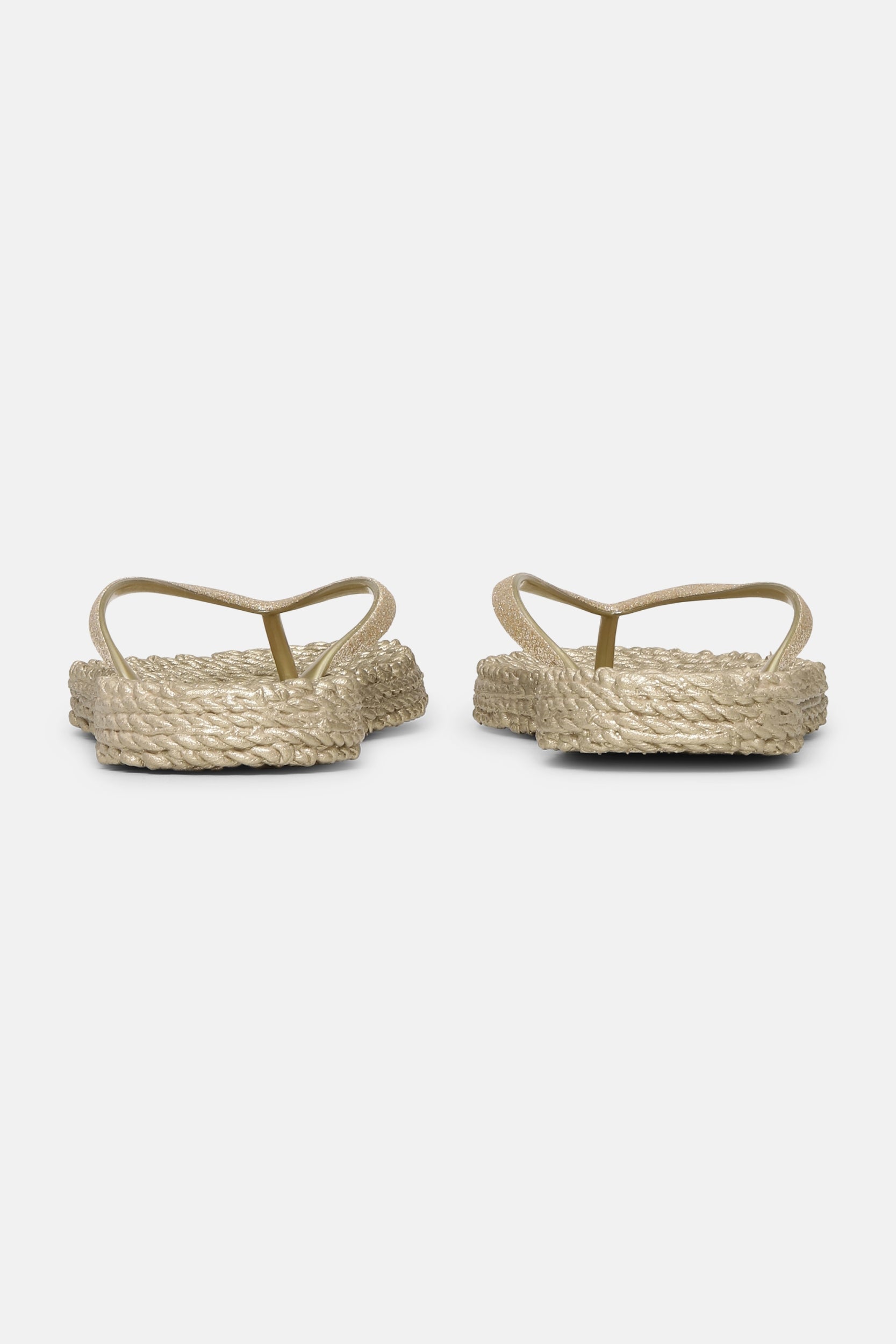 Slippers met subtiele glitter CHEERFUL01 | Platin | Flip Flop | Ilse Jacobsen