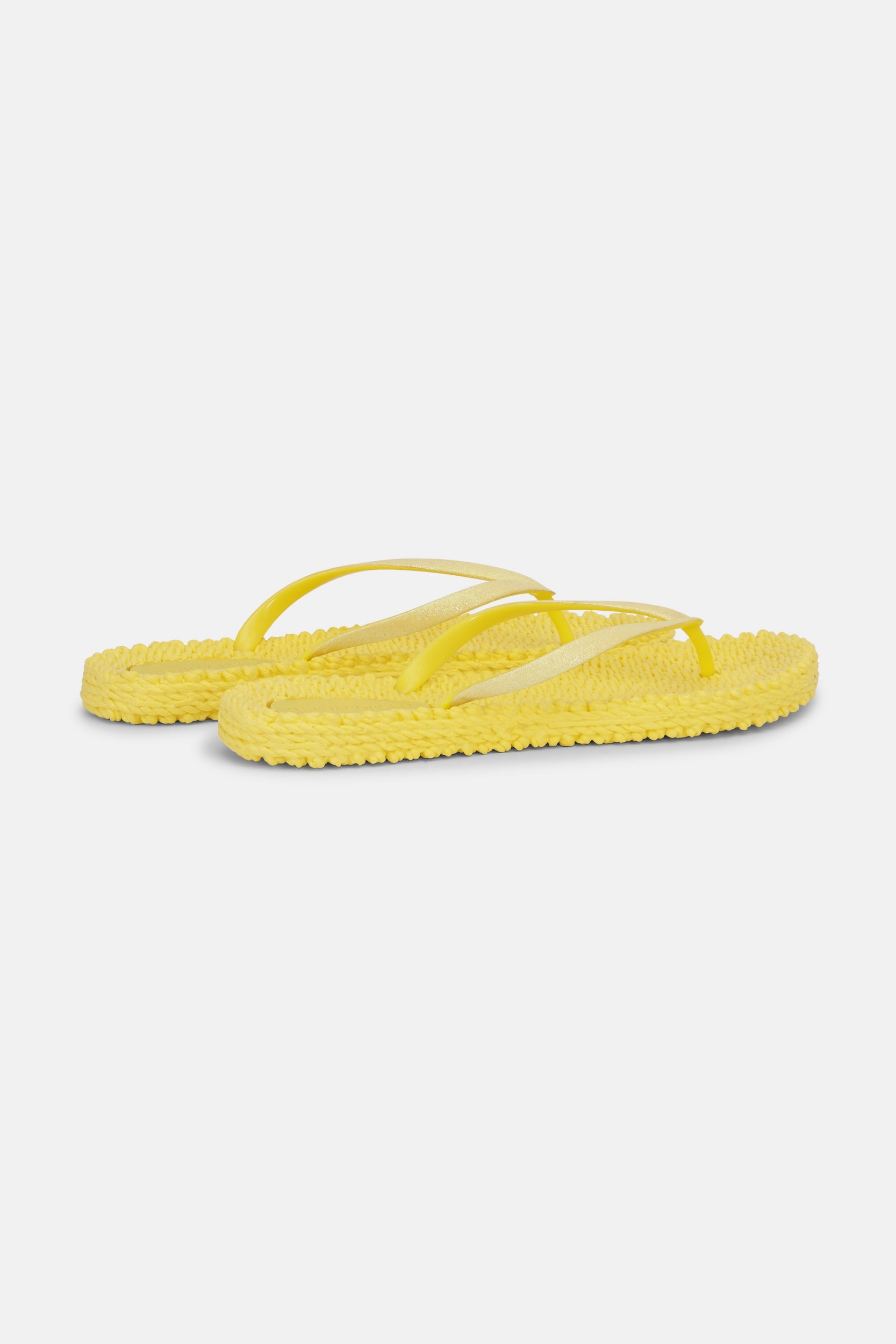 Slippers met subtiele glitter CHEERFUL01 | Pale Banana | Flip Flop | Ilse Jacobsen