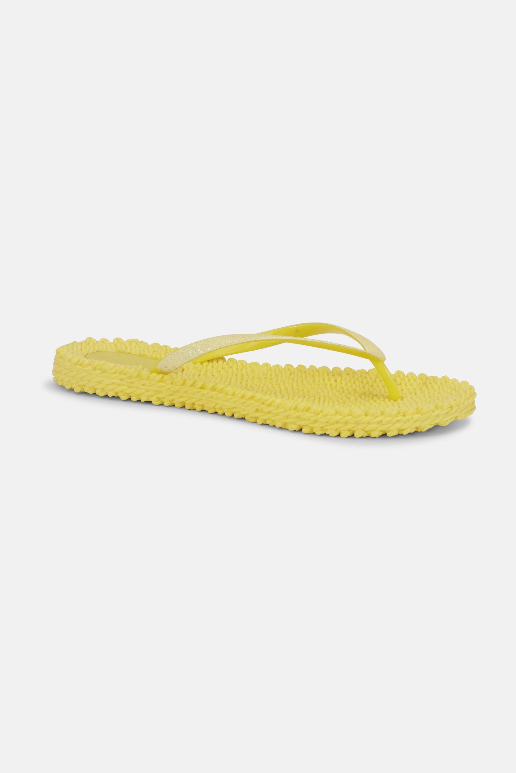Slippers met subtiele glitter CHEERFUL01 | Pale Banana | Flip Flop | Ilse Jacobsen