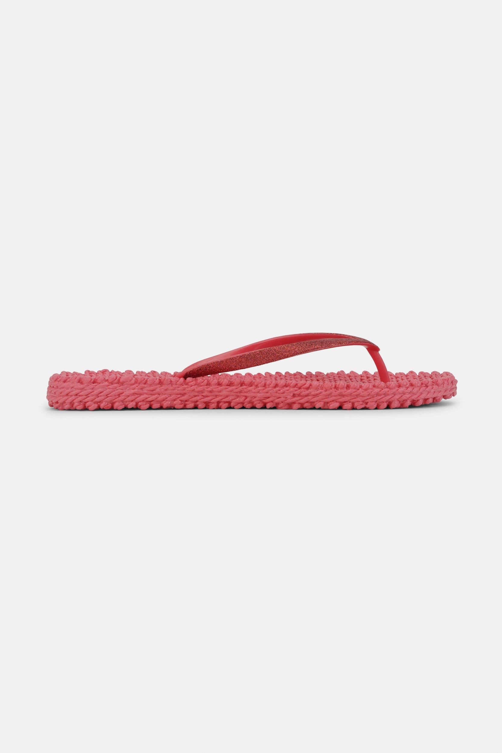 Slippers met subtiele glitter CHEERFUL01 | Raspberry | Flip Flop | Ilse Jacobsen