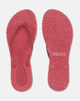 Slippers met glitter CHEERFUL01 - 890 Raspberry | Raspberry | Flip Flop | Ilse Jacobsen