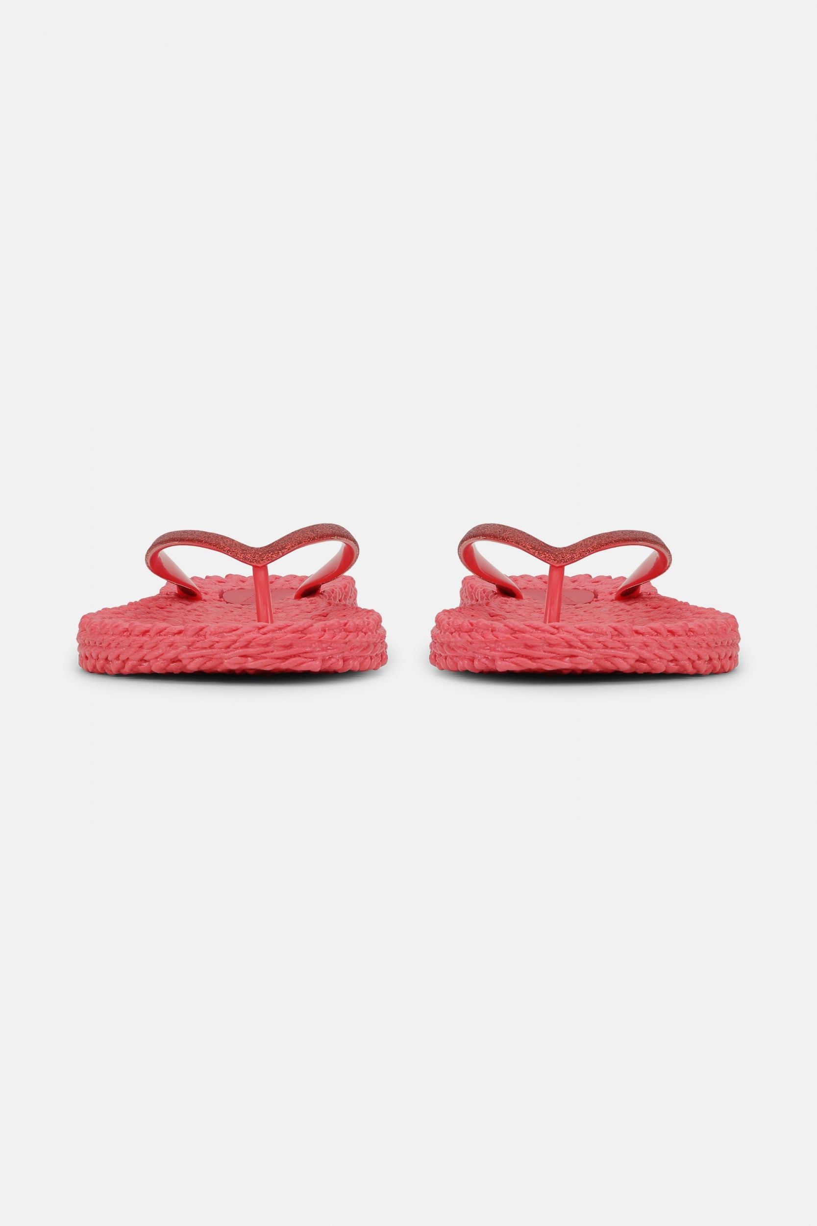 Slippers met subtiele glitter CHEERFUL01 | Raspberry | Flip Flop | Ilse Jacobsen