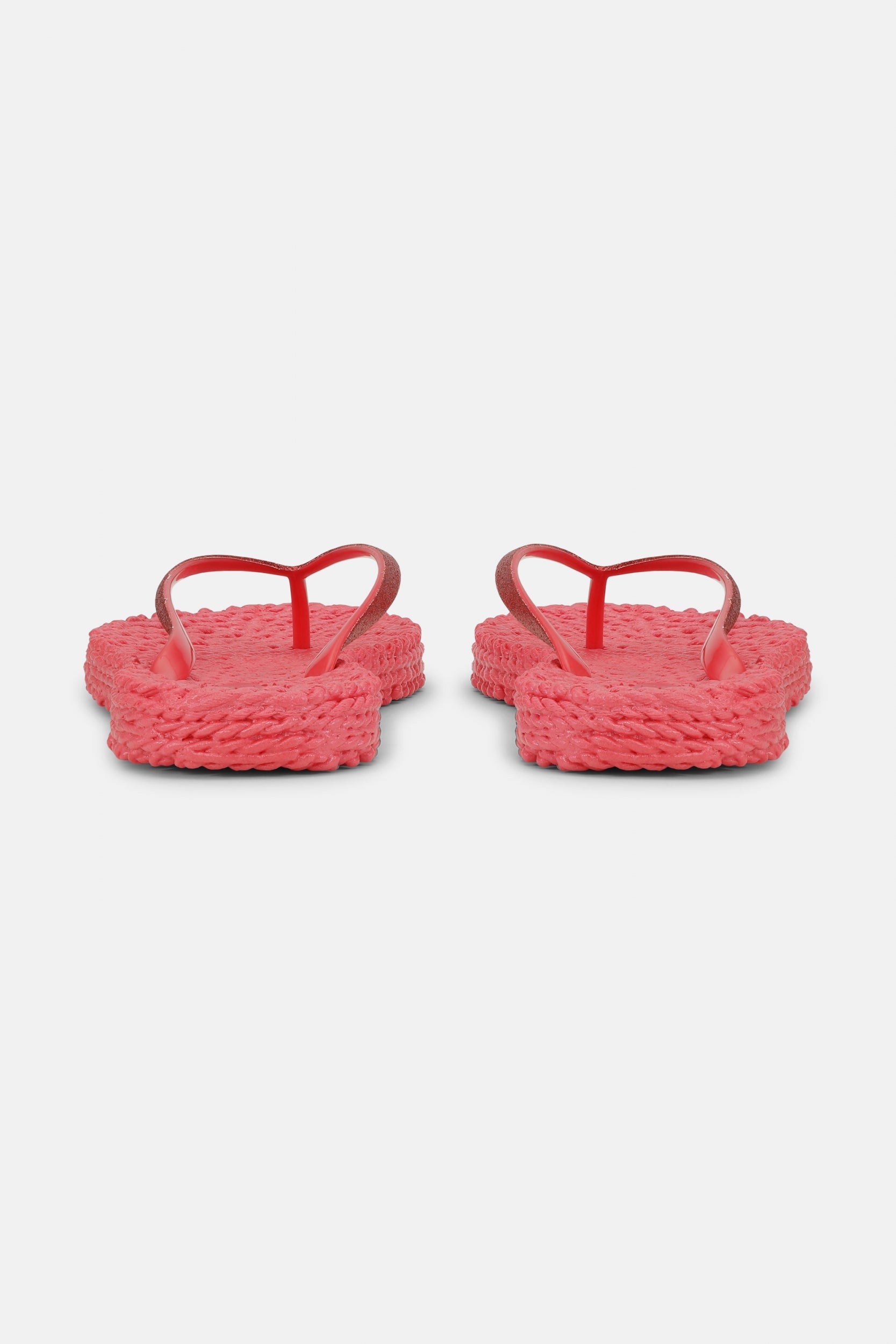 Slippers met subtiele glitter CHEERFUL01 | Raspberry | Flip Flop | Ilse Jacobsen