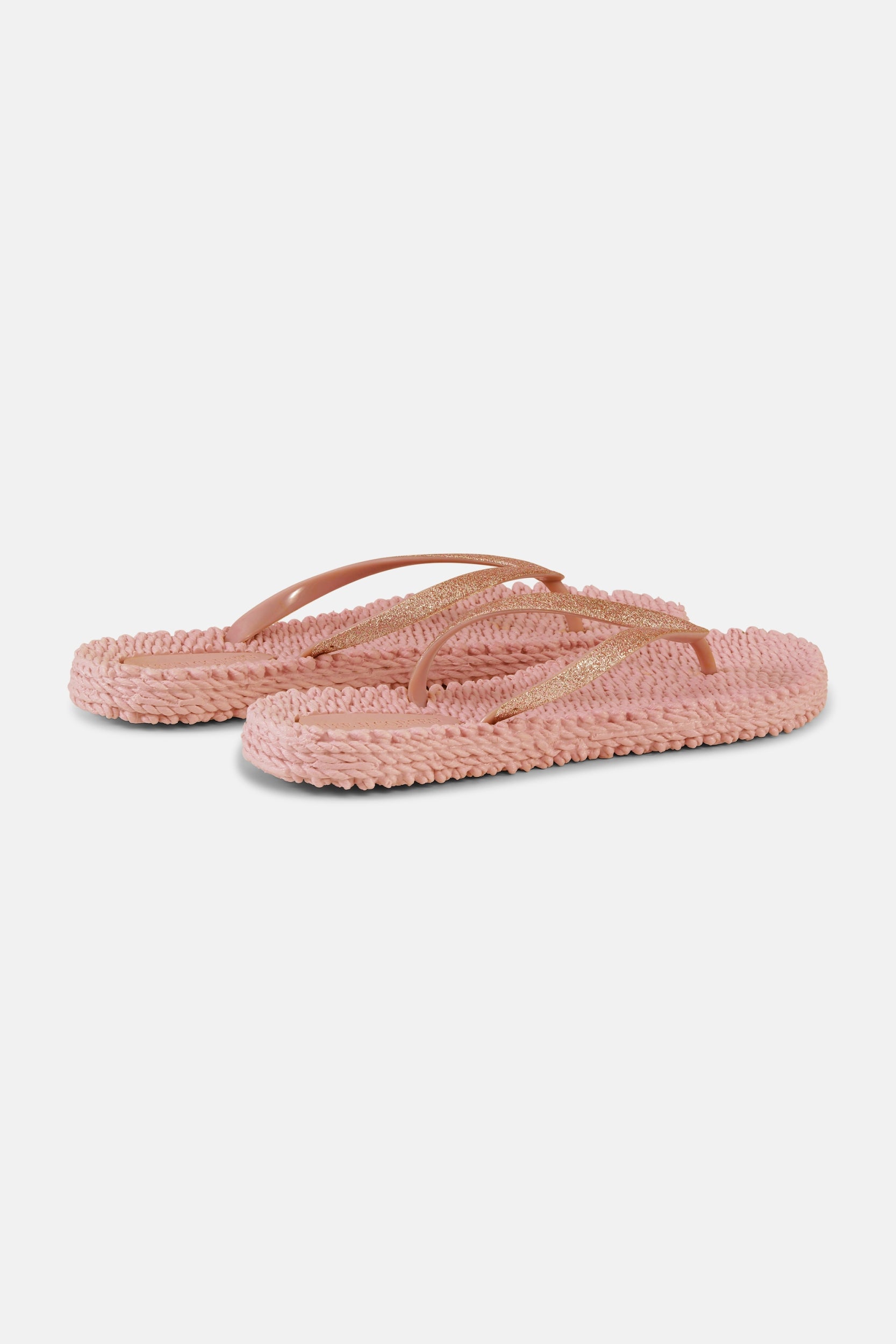 Slippers met subtiele glitter CHEERFUL01 | Misty Rose | Flip Flop | Ilse Jacobsen