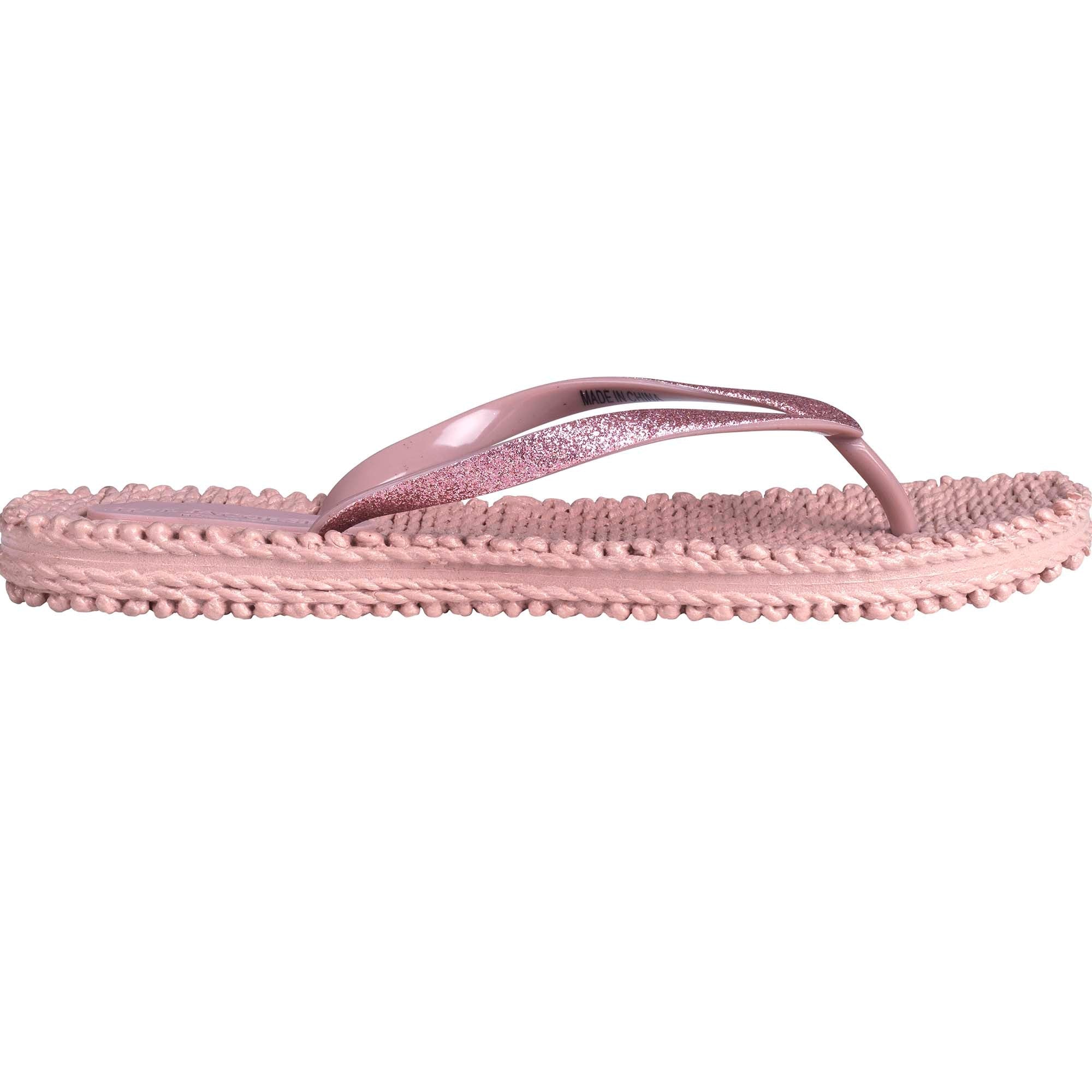 Slippers met glitter CHEERFUL01 | Misty Rose | Flip Flop | Ilse Jacobsen