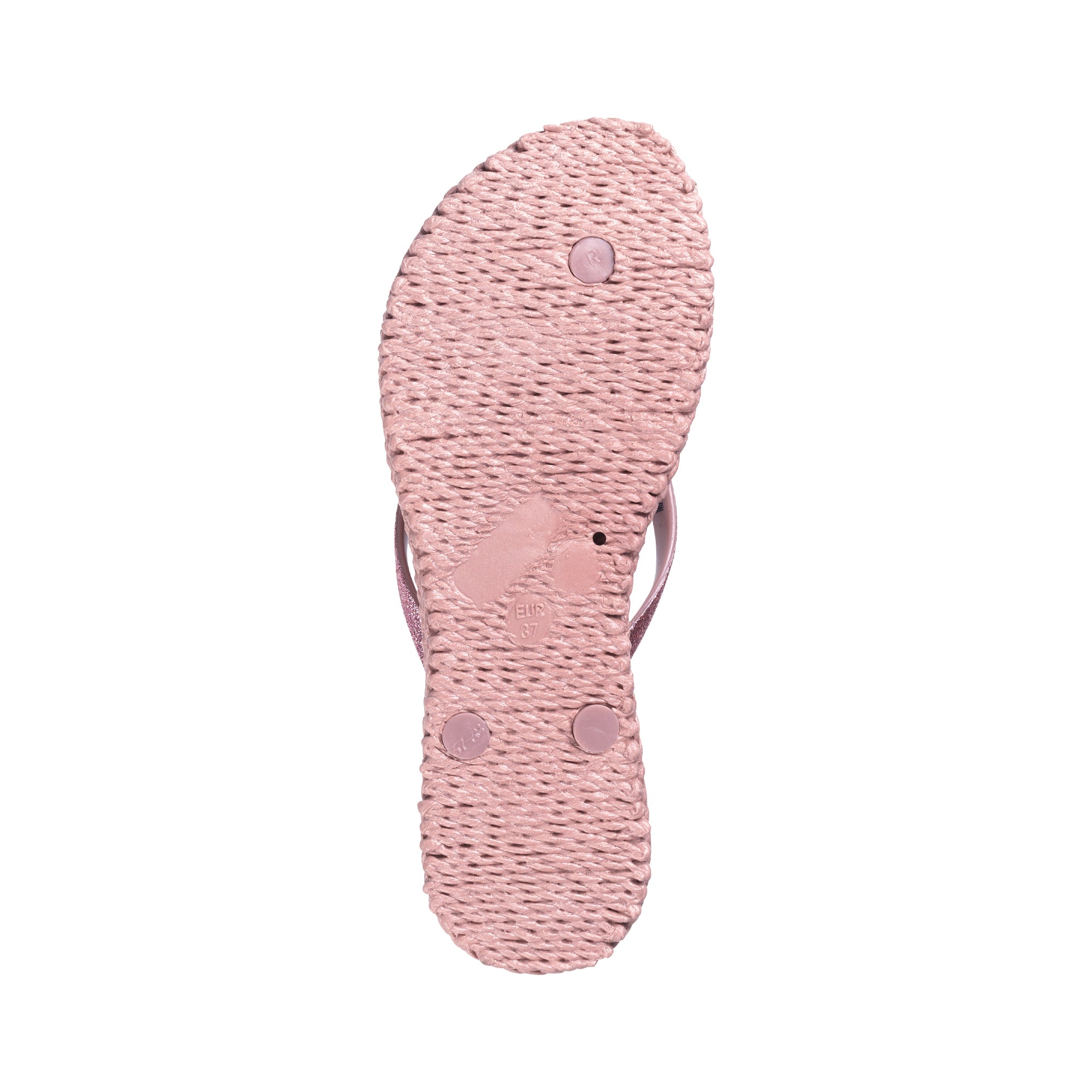 Slippers met glitter CHEERFUL01 | Misty Rose | Flip Flop | Ilse Jacobsen
