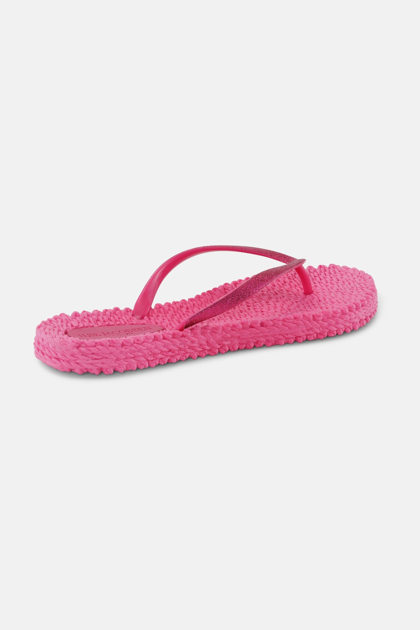 Slippers met subtiele glitter CHEERFUL01 | Magenta | Flip Flop | Ilse Jacobsen