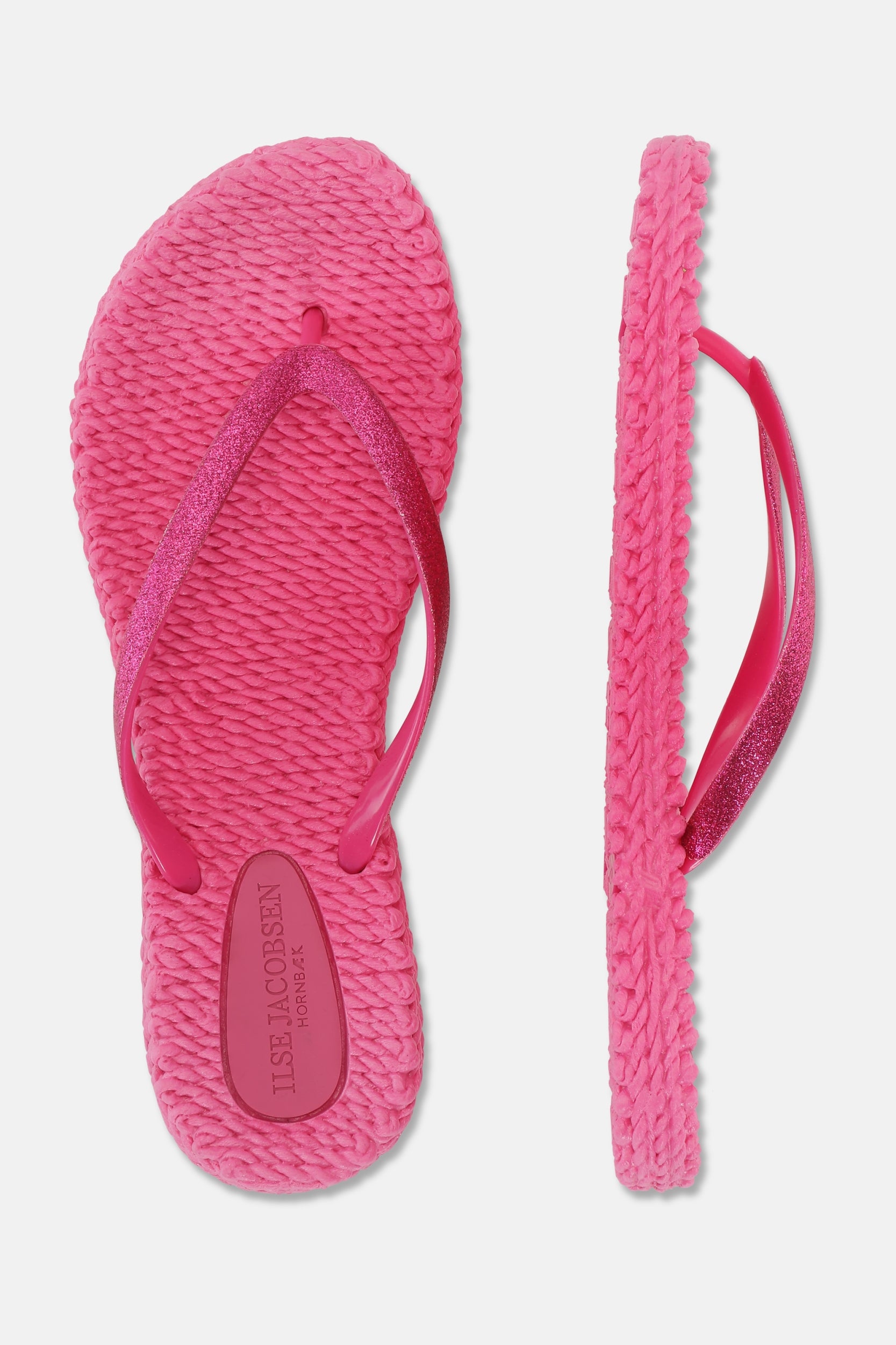 Slippers met subtiele glitter CHEERFUL01 | Magenta | Flip Flop | Ilse Jacobsen