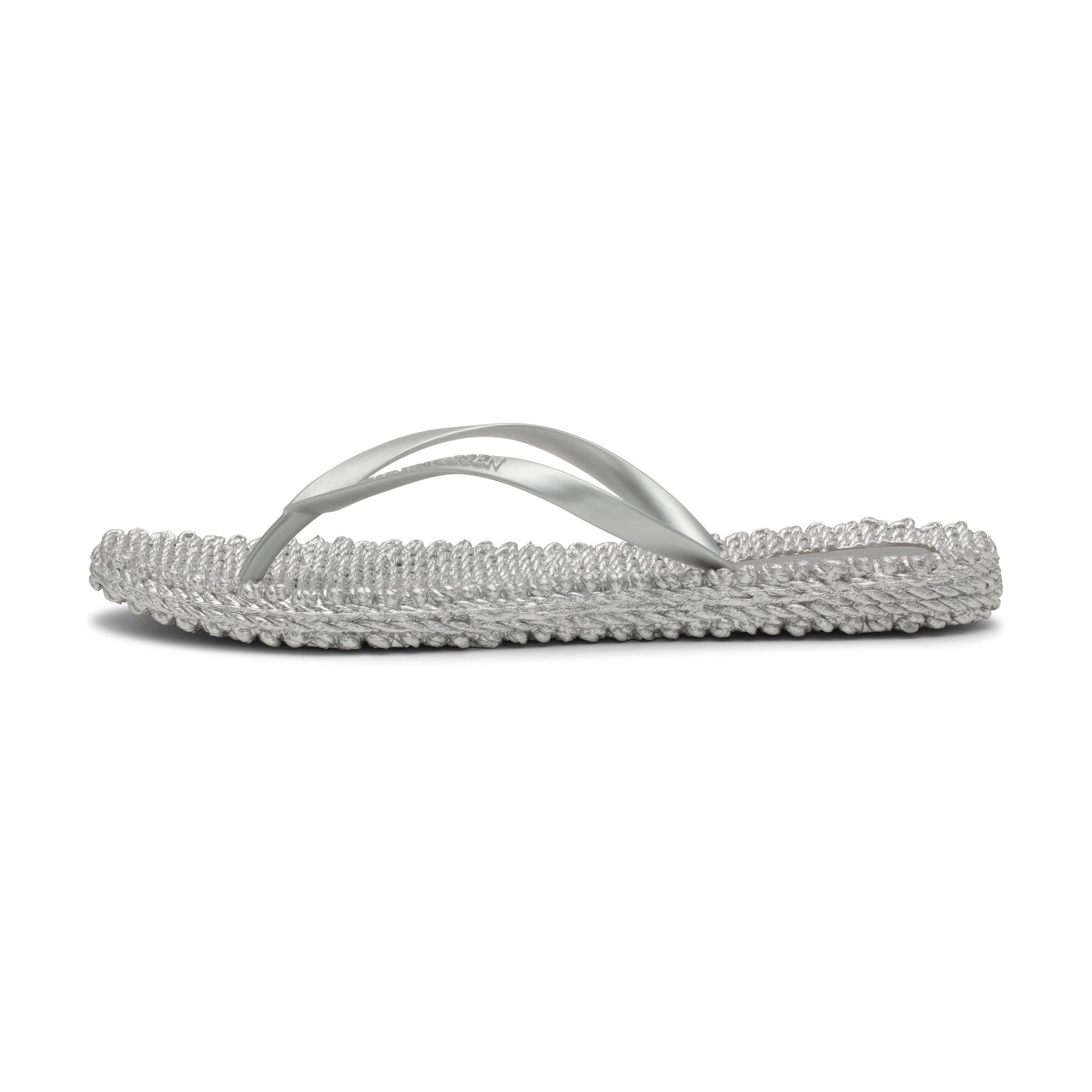 Slippers CHEERFUL02 | Silver | Flip Flop | Ilse Jacobsen