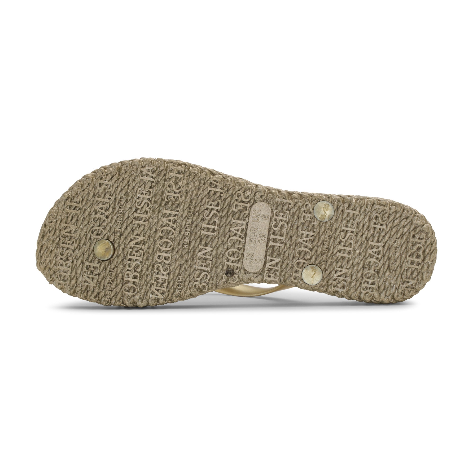 Slippers CHEERFUL02 | Platin | Flip Flop | Ilse Jacobsen