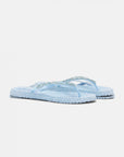 Slippers met grove glitter CHEERFUL03G - 658 Bluebell | Blue Bell | Flip Flop | Ilse Jacobsen